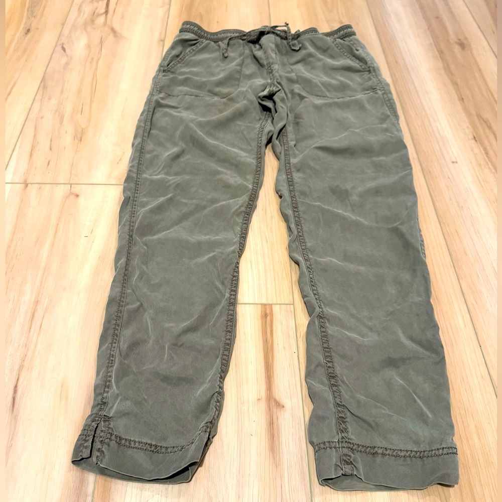 Calvin Klein Olive Women's Trousers